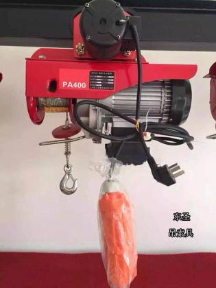 微型电动葫芦在厂房室内施工中的应用