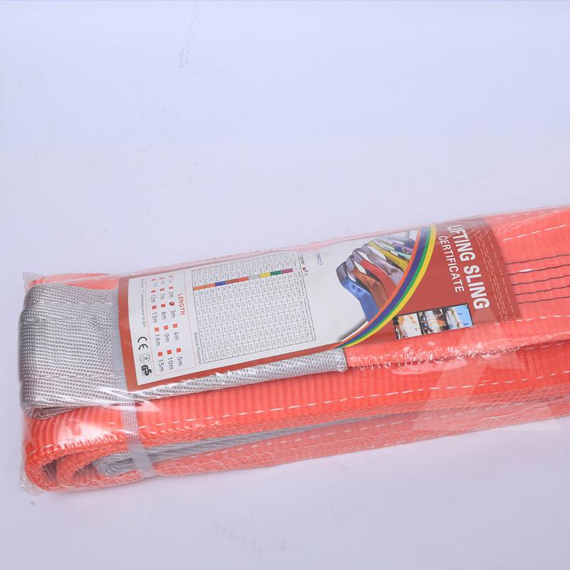 8t扁平吊装带在钢管厂中的使用